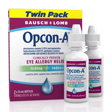 eye drops that interfere with allergy